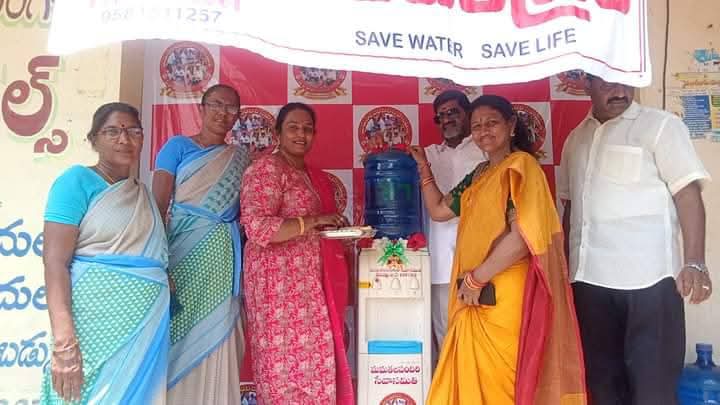 చలివేంద్రం ప్రారంభం